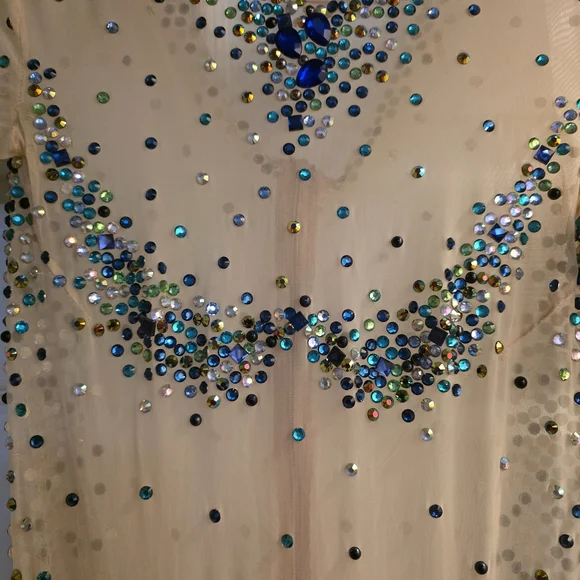 Elegant Sequin Embellished Jumpsuit